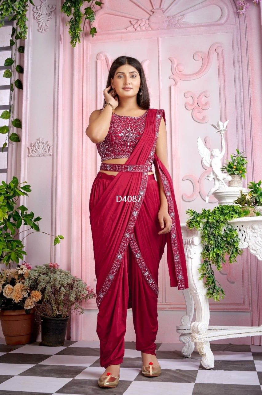 Gorgeous Ready to wear sharee for party wear