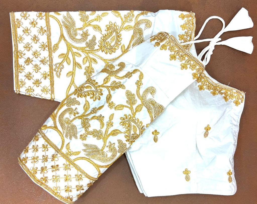 Chandrakanta degine banarasi silk blouse