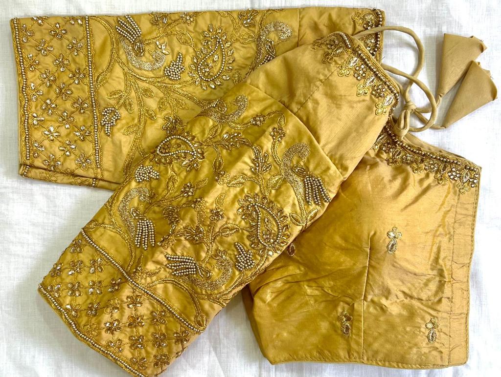Chandrakanta degine banarasi silk blouse