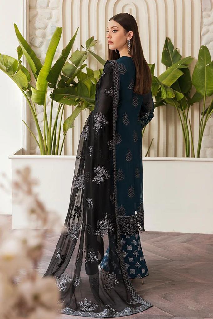 Beautiful green color 3 piece ready to wear salwar kameez